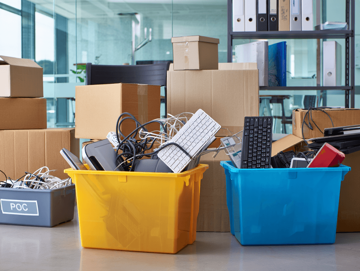 Mattress removal in Marin County bedroom — careful handling